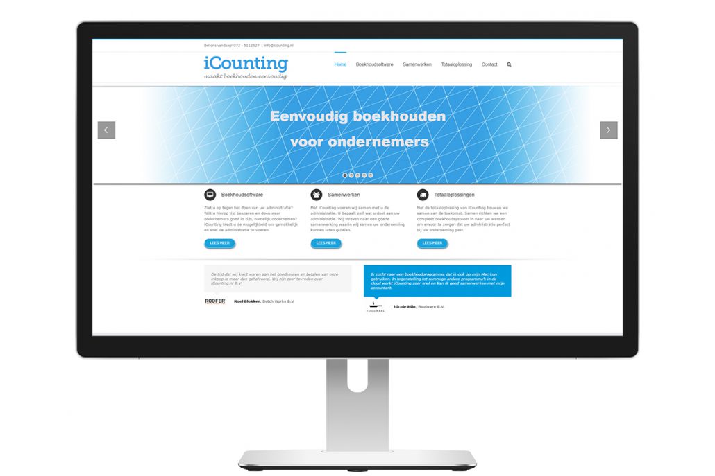 Homepage iCounting